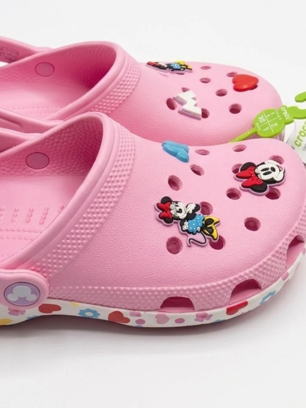 Disney Pink Minnie Mouse Kids Crocs